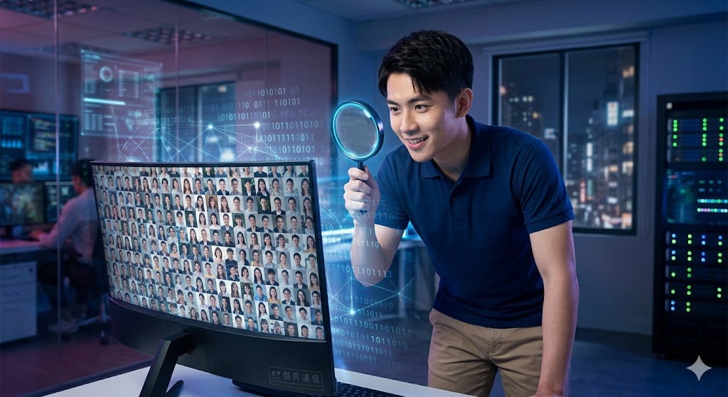 三款照片找人與以圖搜圖工具介紹，快速辨識人臉資訊。