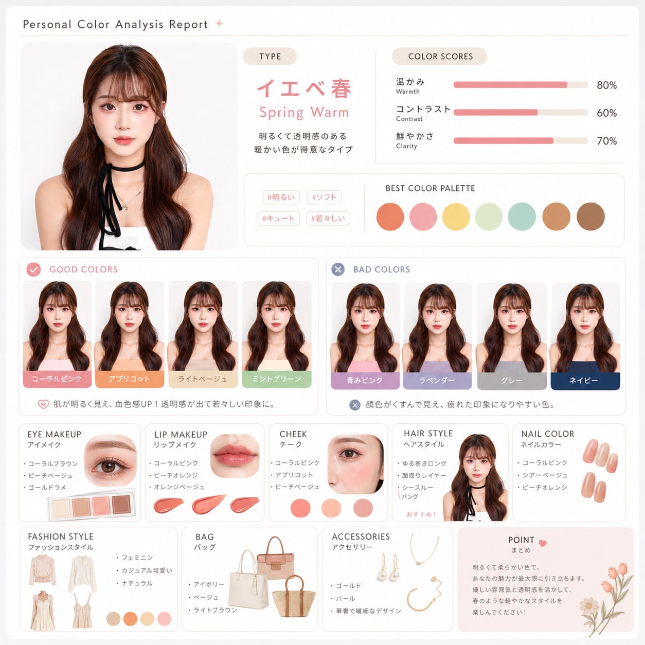 命定色號指南：GPT彩妝色號分析指令成果展示