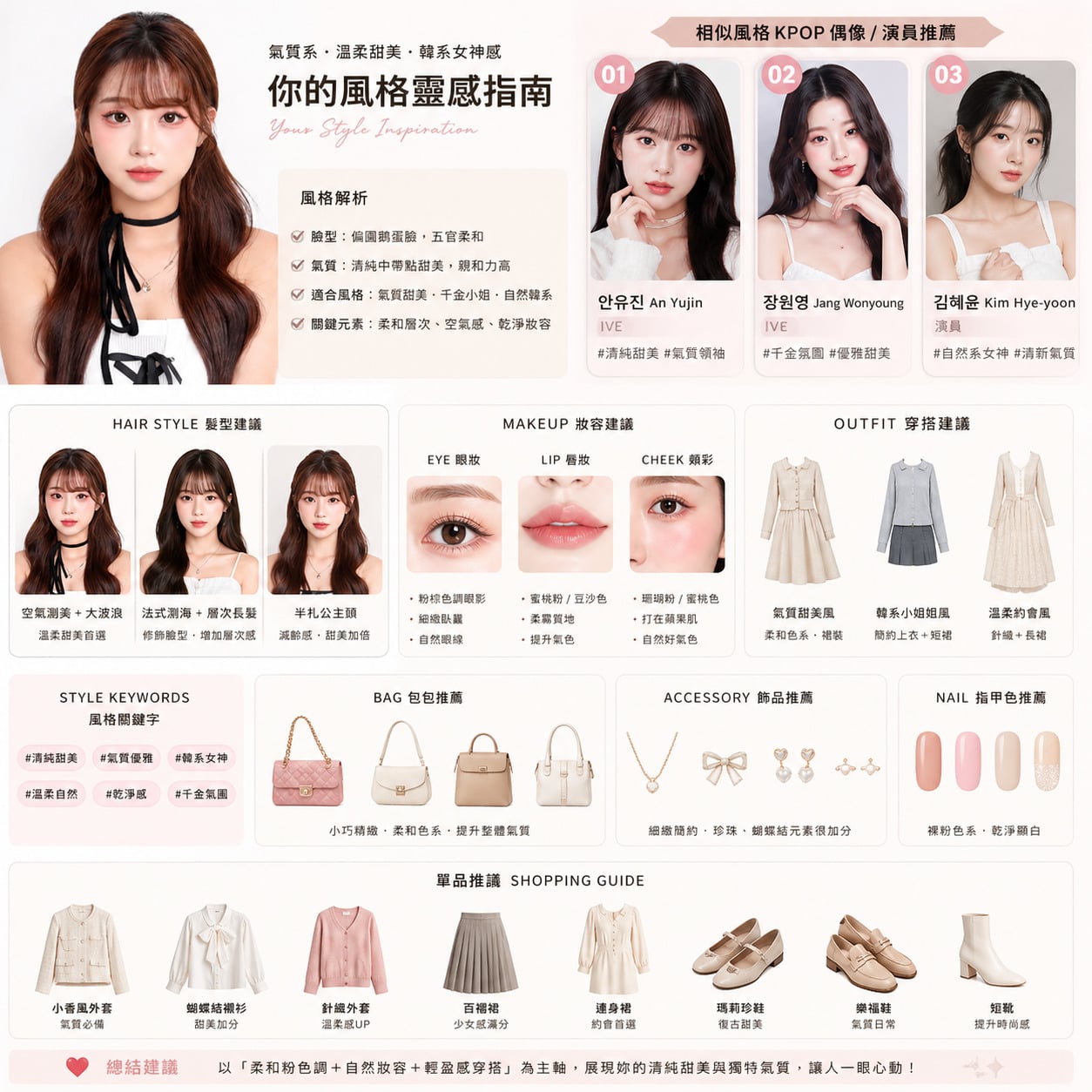 KPOP偶像風格模擬：GPT指令成果展示