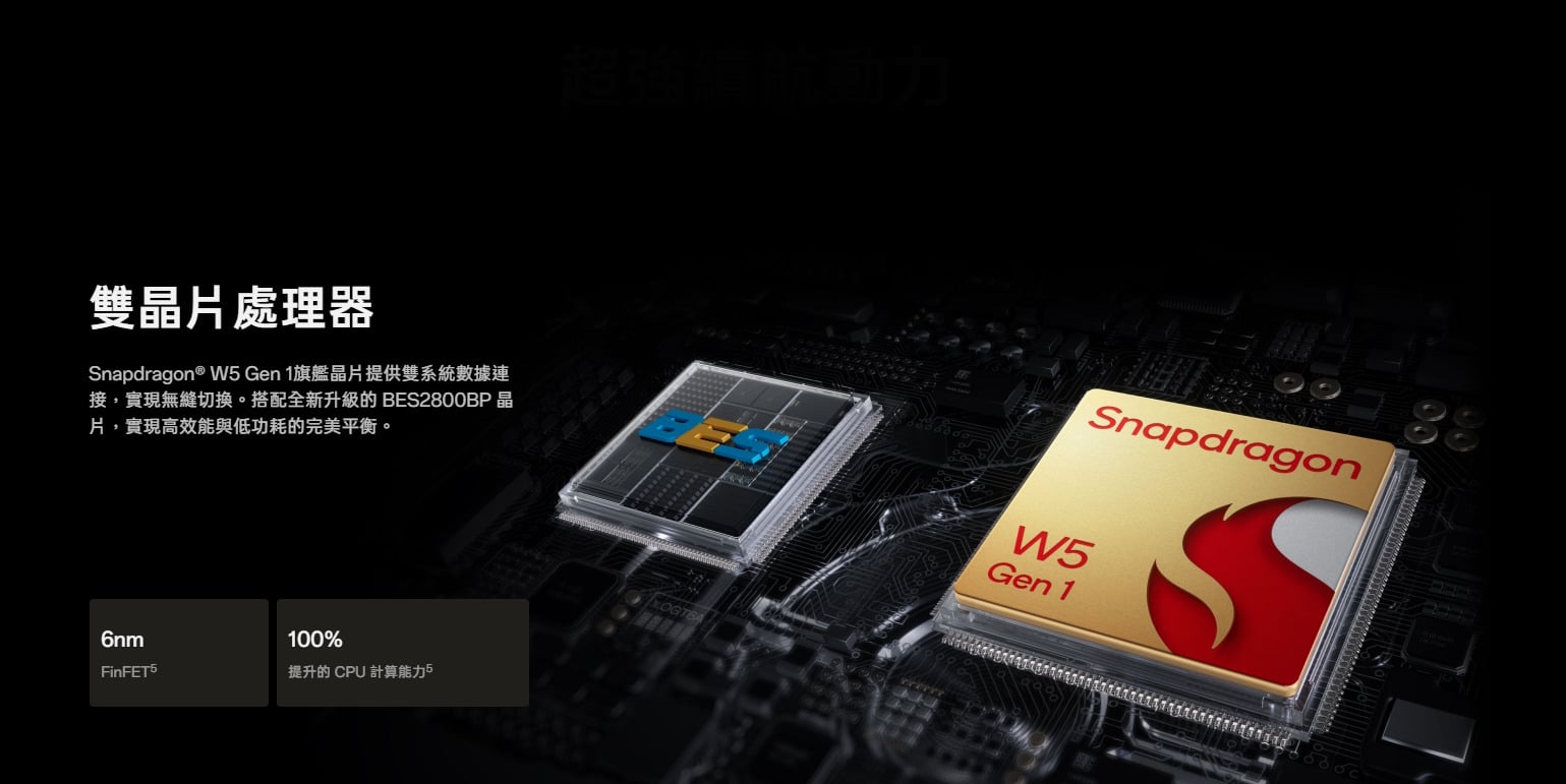 OPPO Watch X2 雙晶片
