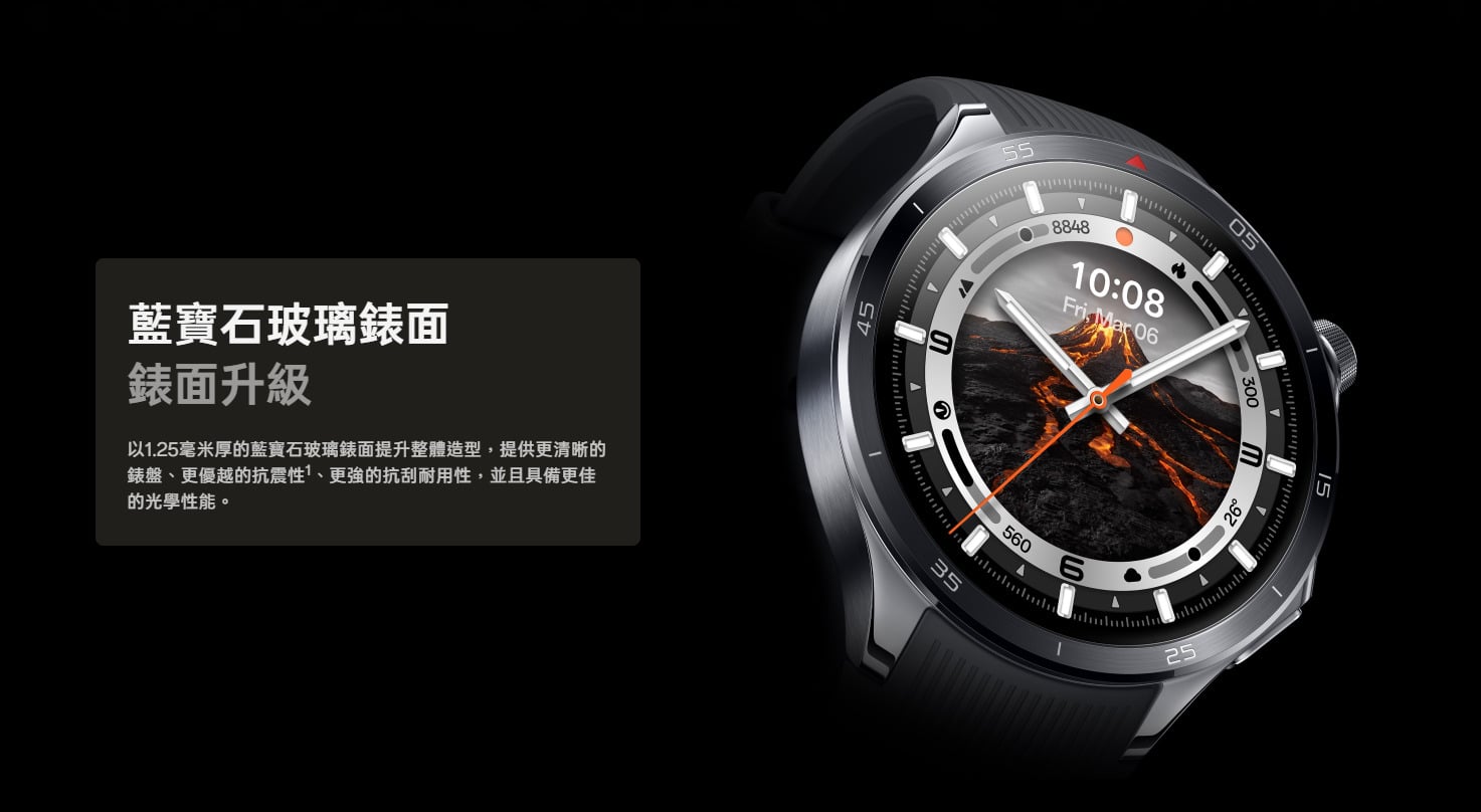 OPPO Watch X2 設計