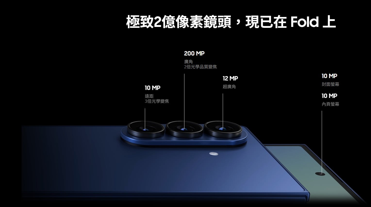 Z Fold7 鏡頭