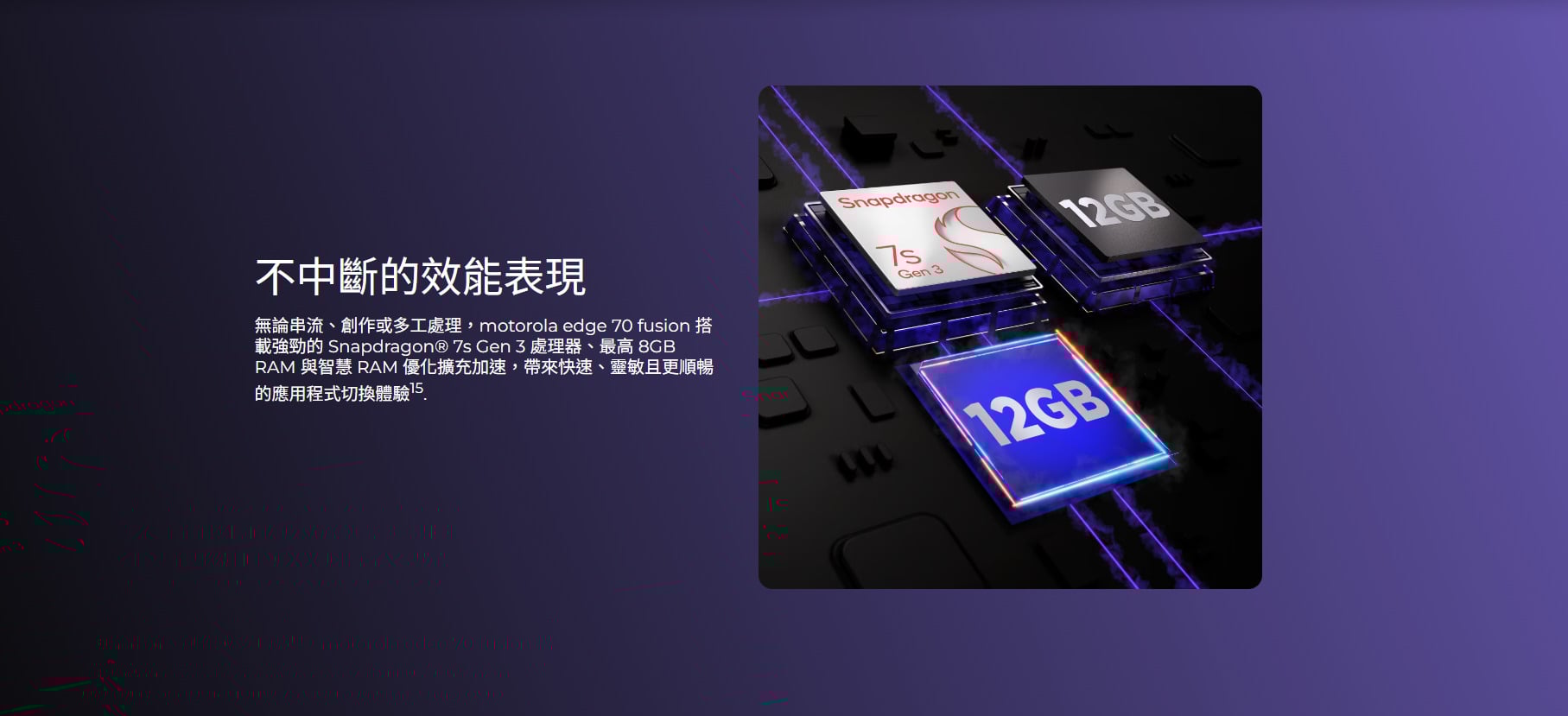 motorola edge 70 fusion 處理器