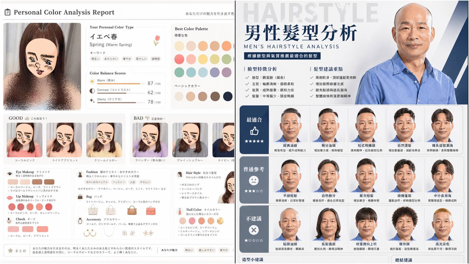 GPT指令教學：一鍵生成專業髮型與彩妝報告