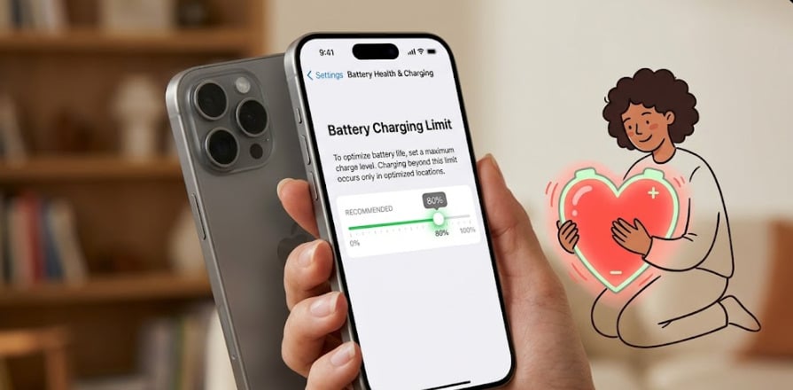 iPhone 充電上限設定教學封面，傑昇通信教您延長電池壽命。