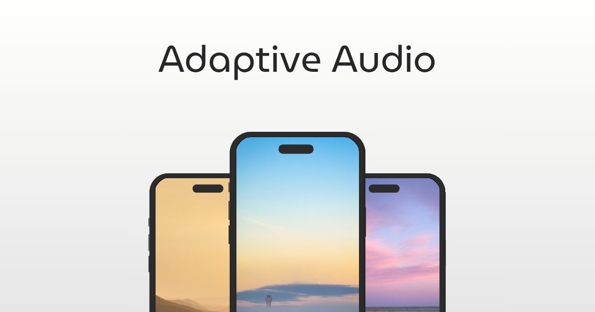 apple Adaptive Audio （適應性音訊）