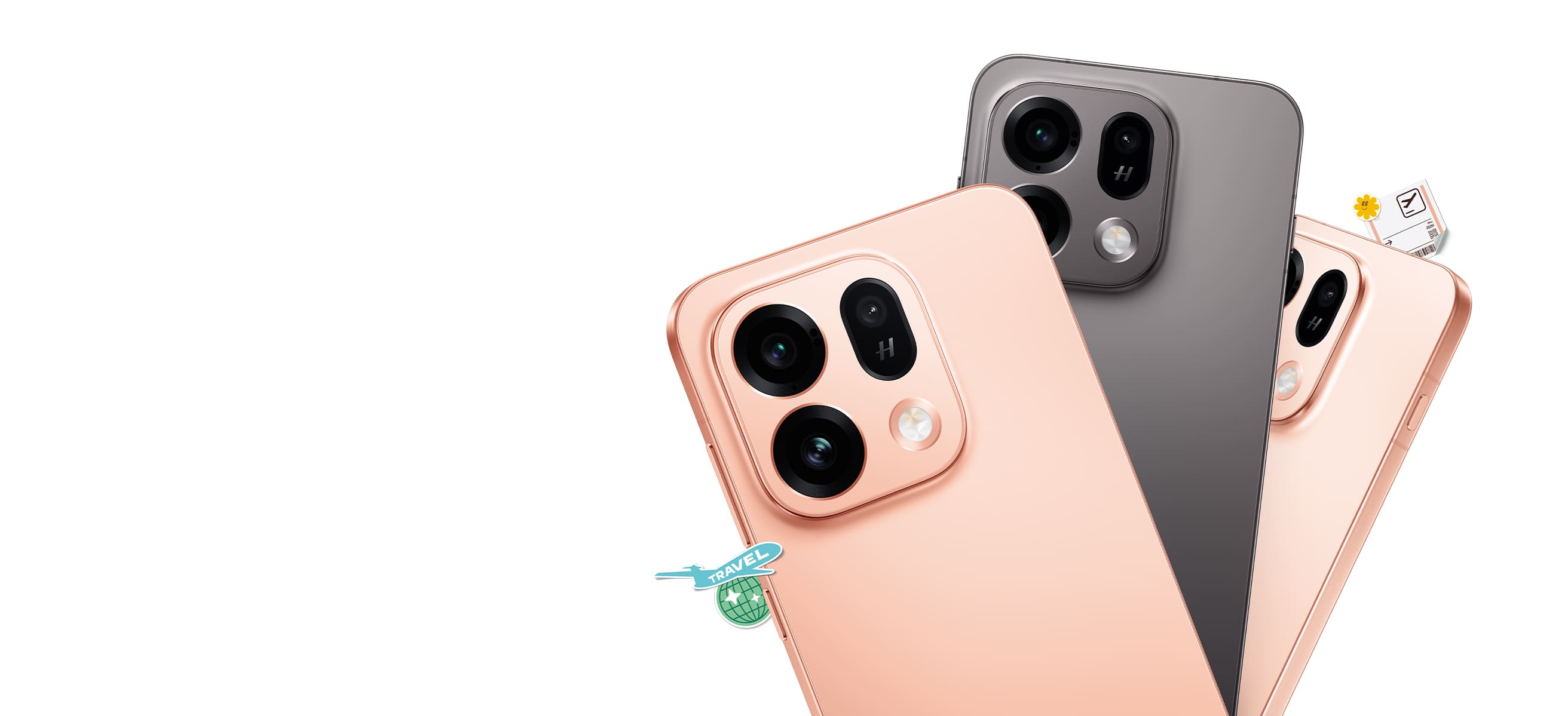 OPPO Find X9s 外觀設計與三色展示