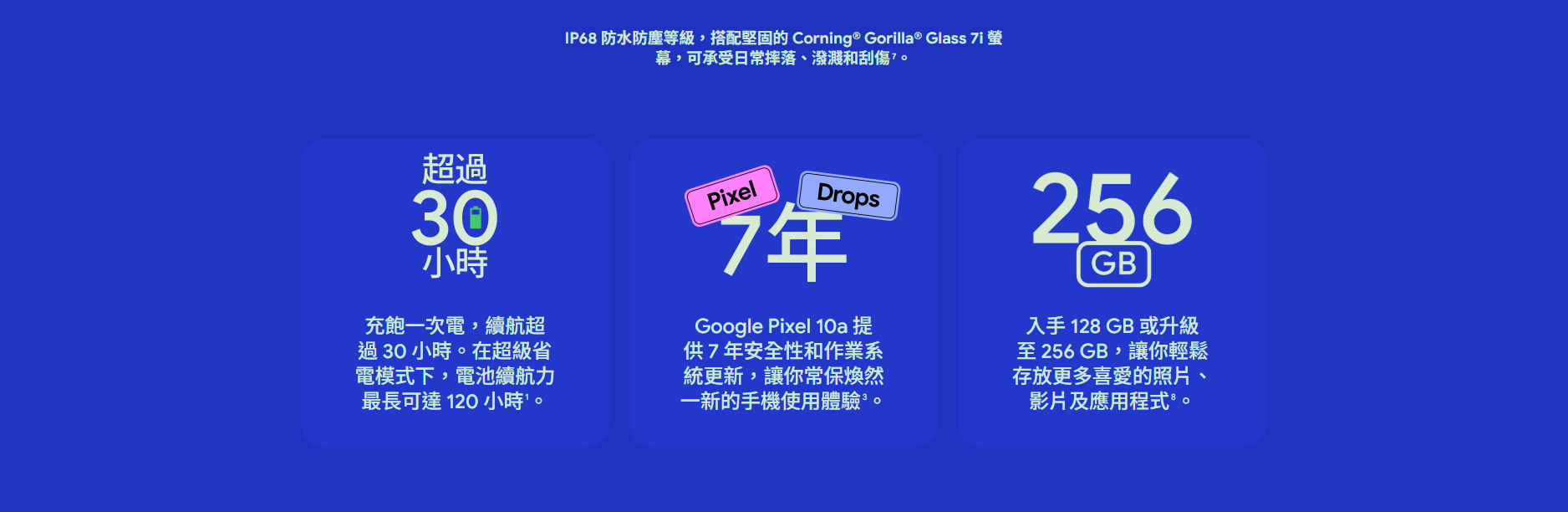 Pixel 10a 續航