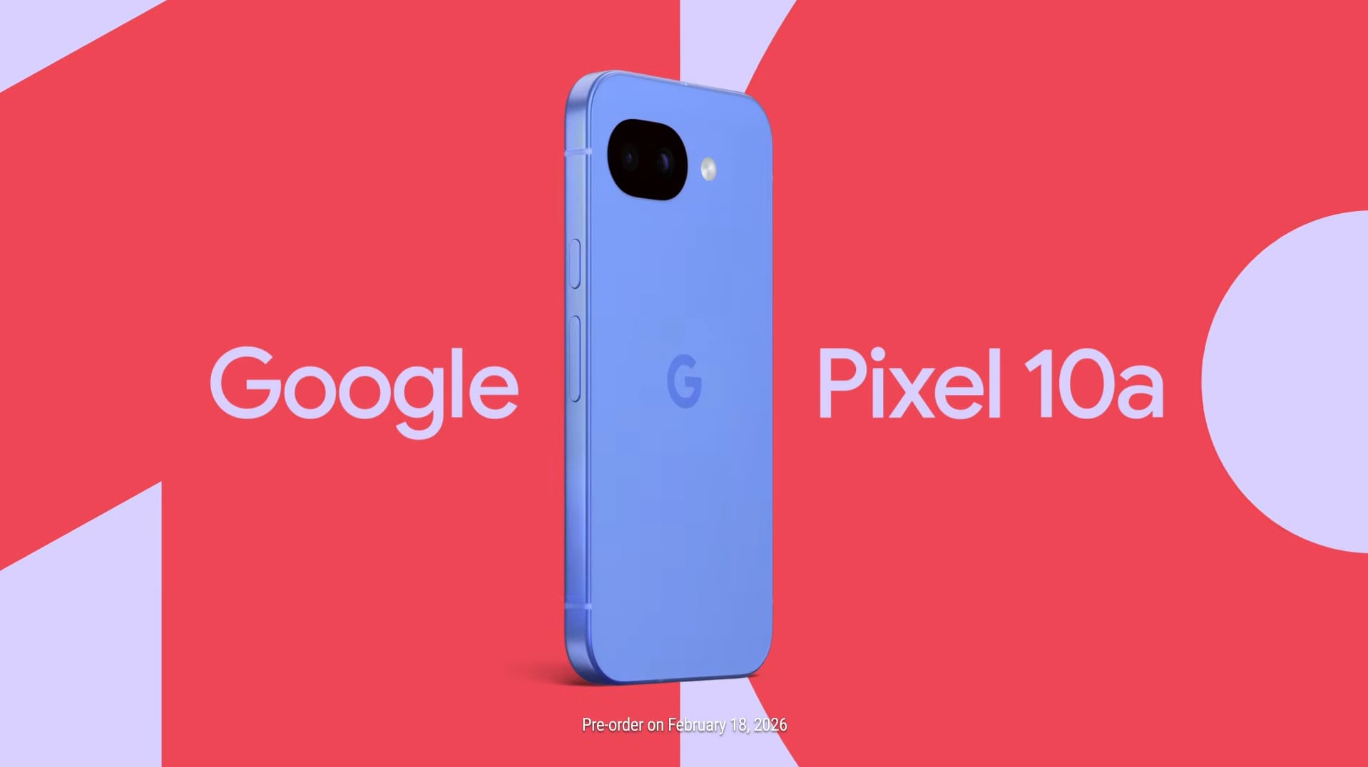 Google Pixel 10a 預購官方影片