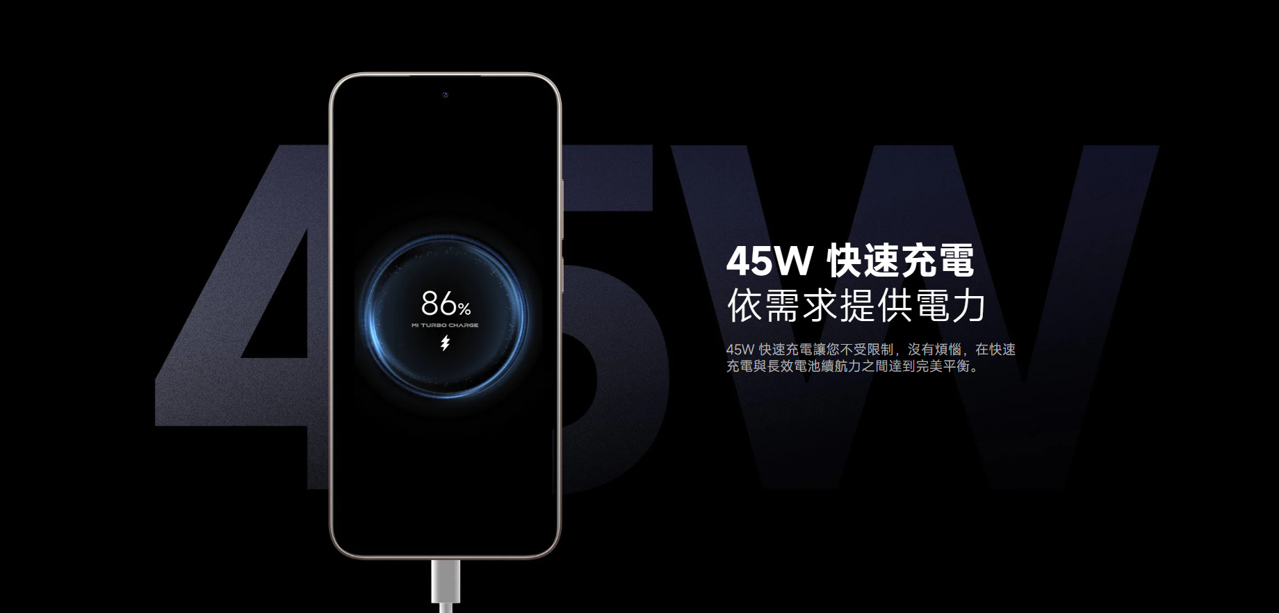 紅米 Note 15 Pro 45W 快充