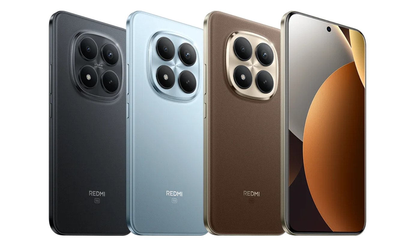 REDMI Note 15 Pro+ 5G 手機全色系外觀一覽。