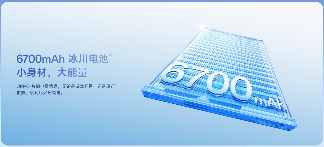 OPPO Reno16 電池