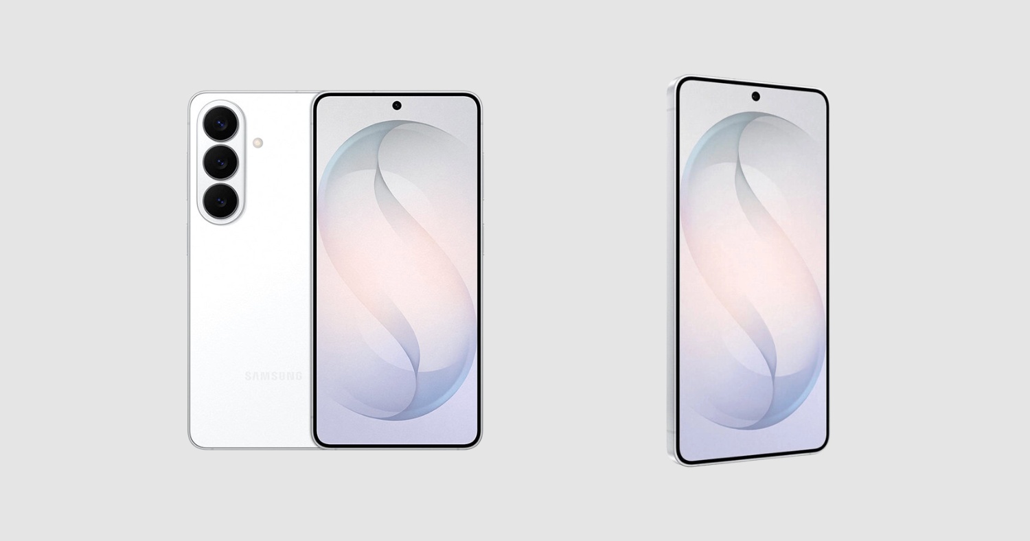 s26 or S26+ 白色渲染圖