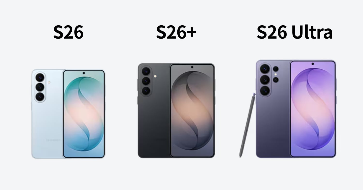 S26 vs S26+ vs S26 Ultra