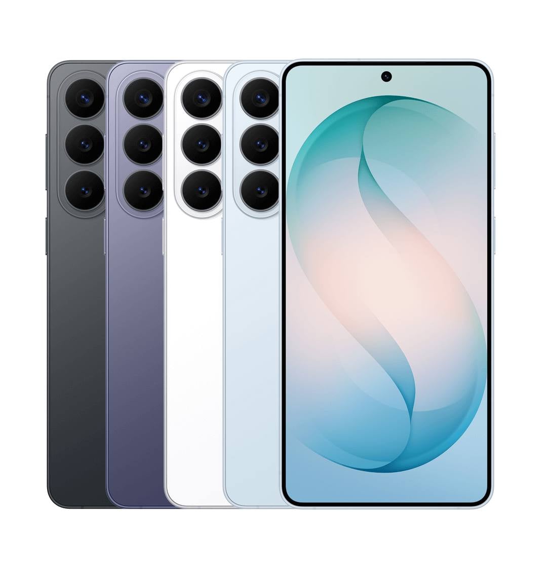 三星 Galaxy S26/S26+ 全系列機身顏色外觀一覽。