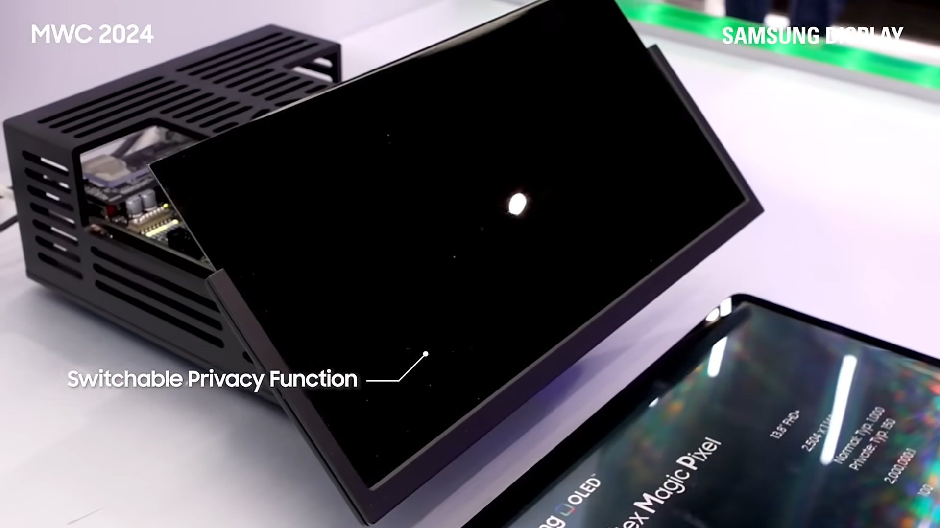 三星隱私技術展示影片