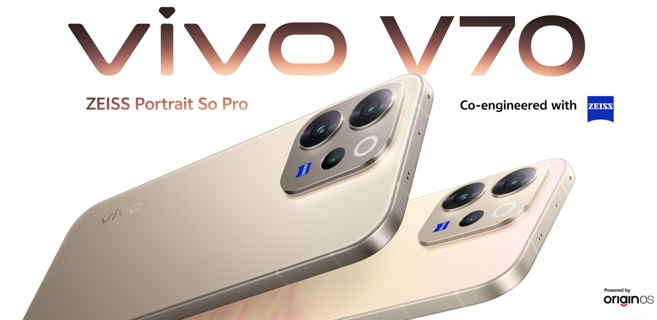 vivo V70亮點特色規格,搭載蔡司專業影像與大電量續航