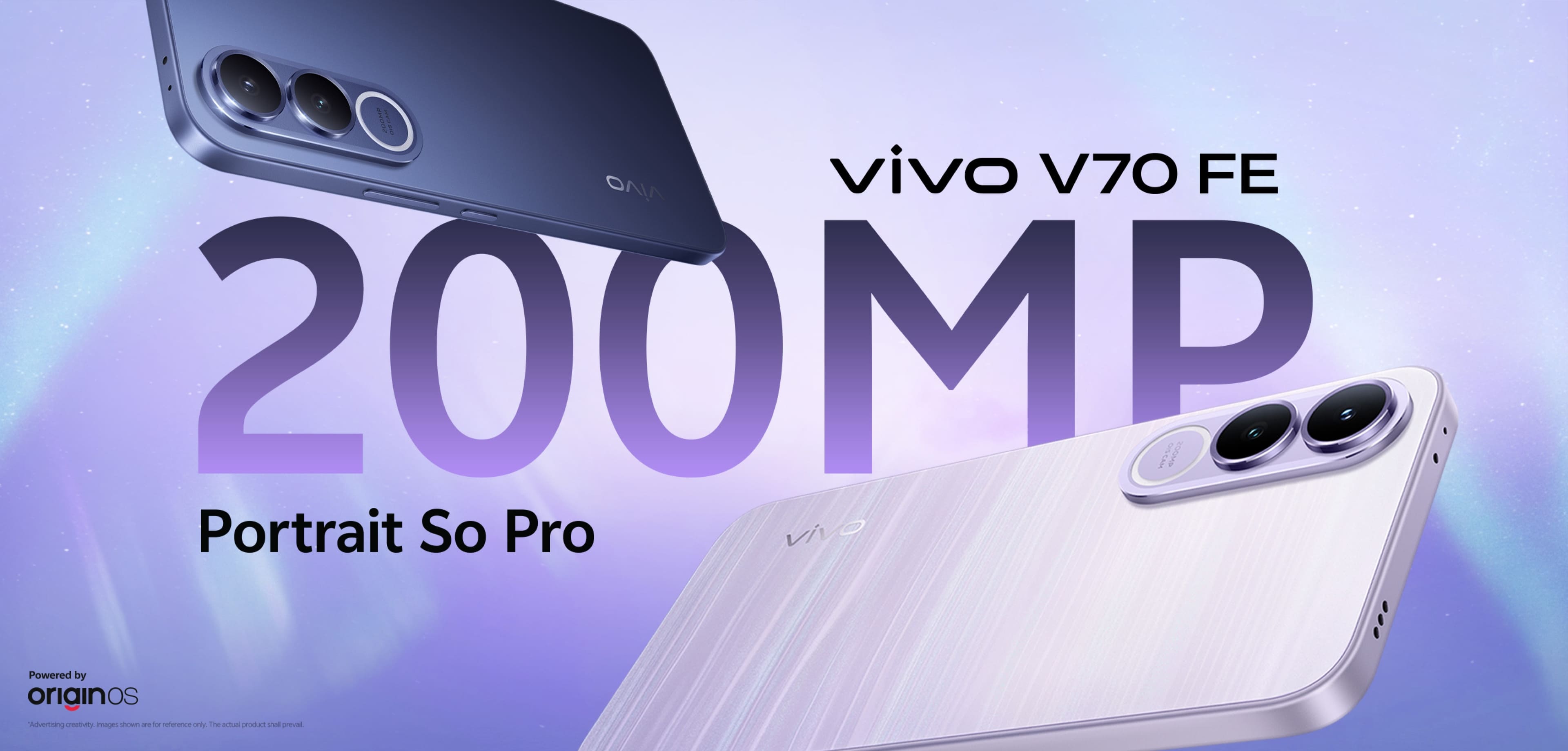 vivo V70 FE亮點規格,主打2億畫素主鏡頭與超大電量。