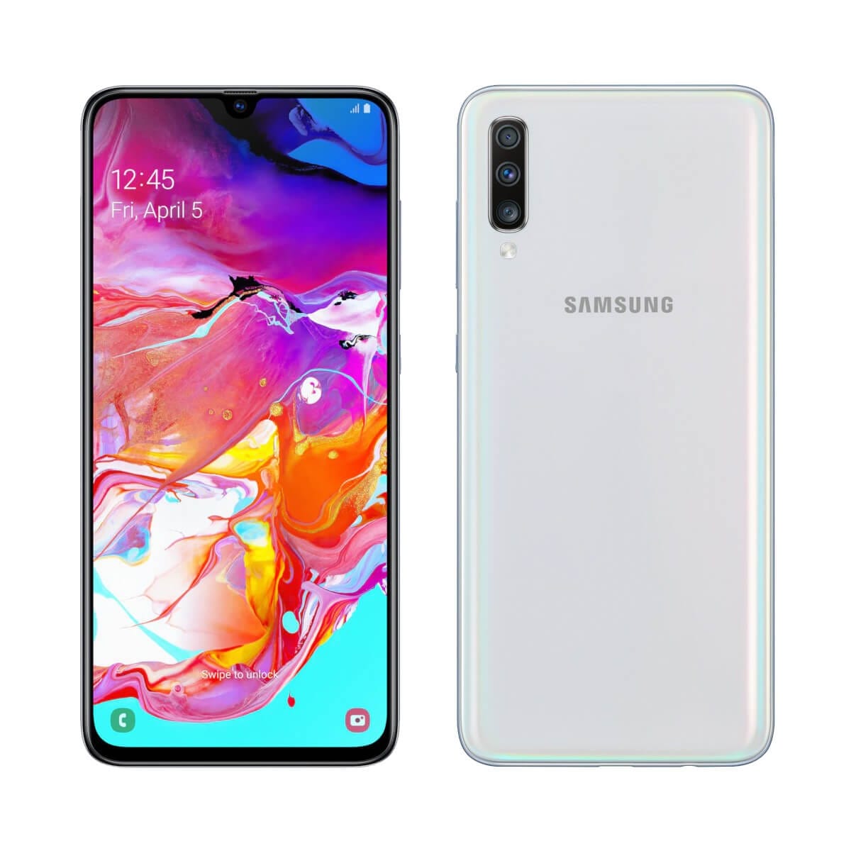 samsung-A70-white