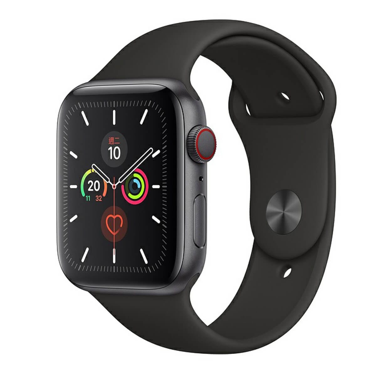 apple watch S5 44mm lte_black