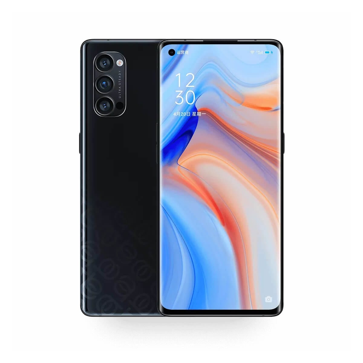 oppo-reno4 pro-black