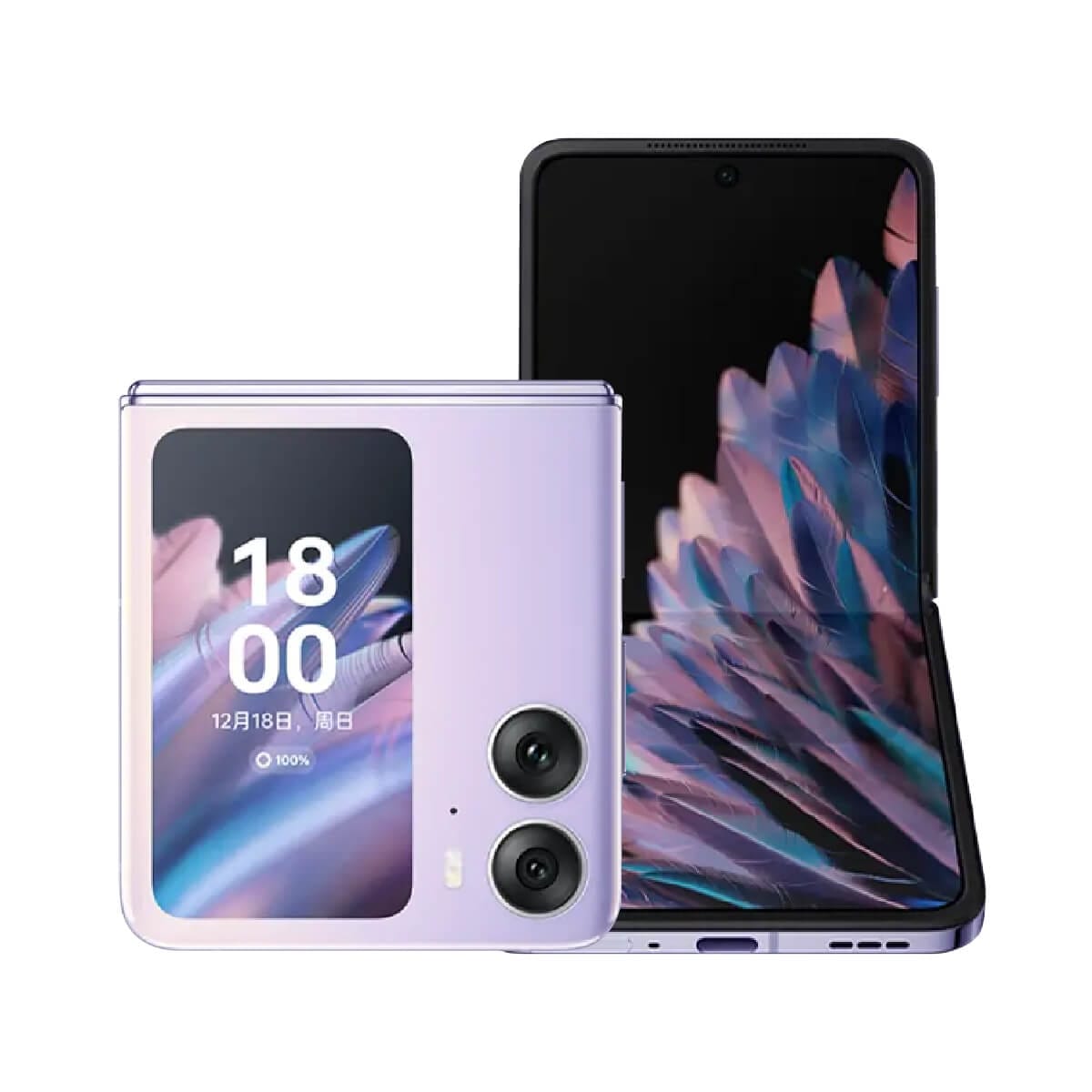 oppo-find n2 flip-purple