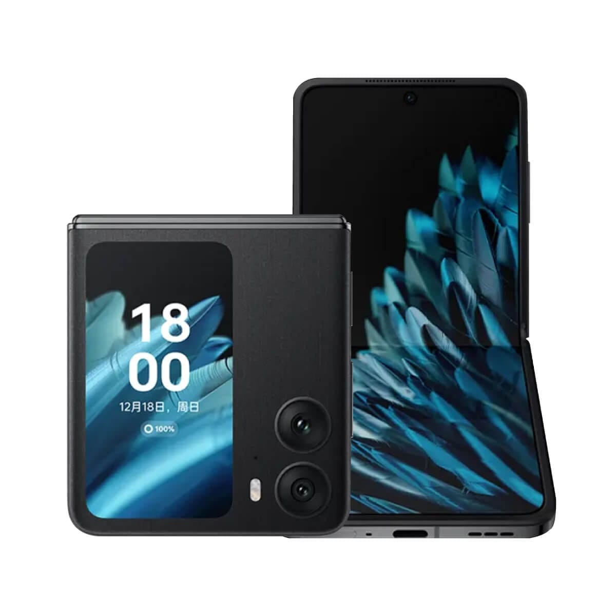 oppo-find n2 flip-black