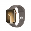 apple watch s9 lte-stainless-gold