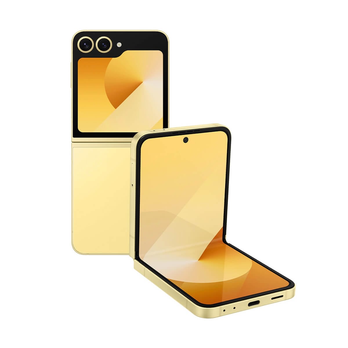 samsung-z flip6-yellow