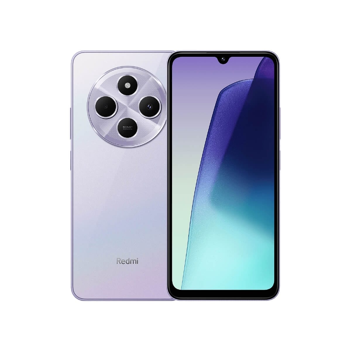 紅米 14C (8G/256G) 紫色正反面外觀圖