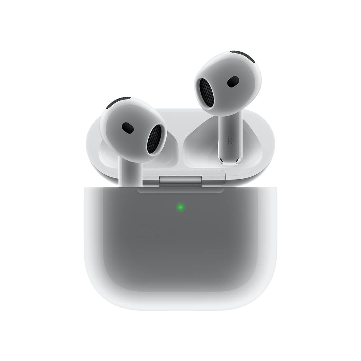 Apple AirPods 4 一般版 白色耳機含充電盒外觀圖