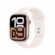 Apple Watch Series 10 46mm GPS 鋁金屬 玫瑰金色(錶殼)外觀圖