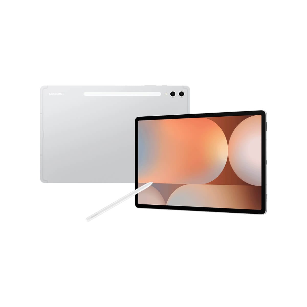 SAMSUNG Tab S10+ (12G/256G) 鉑金銀正反面外觀圖