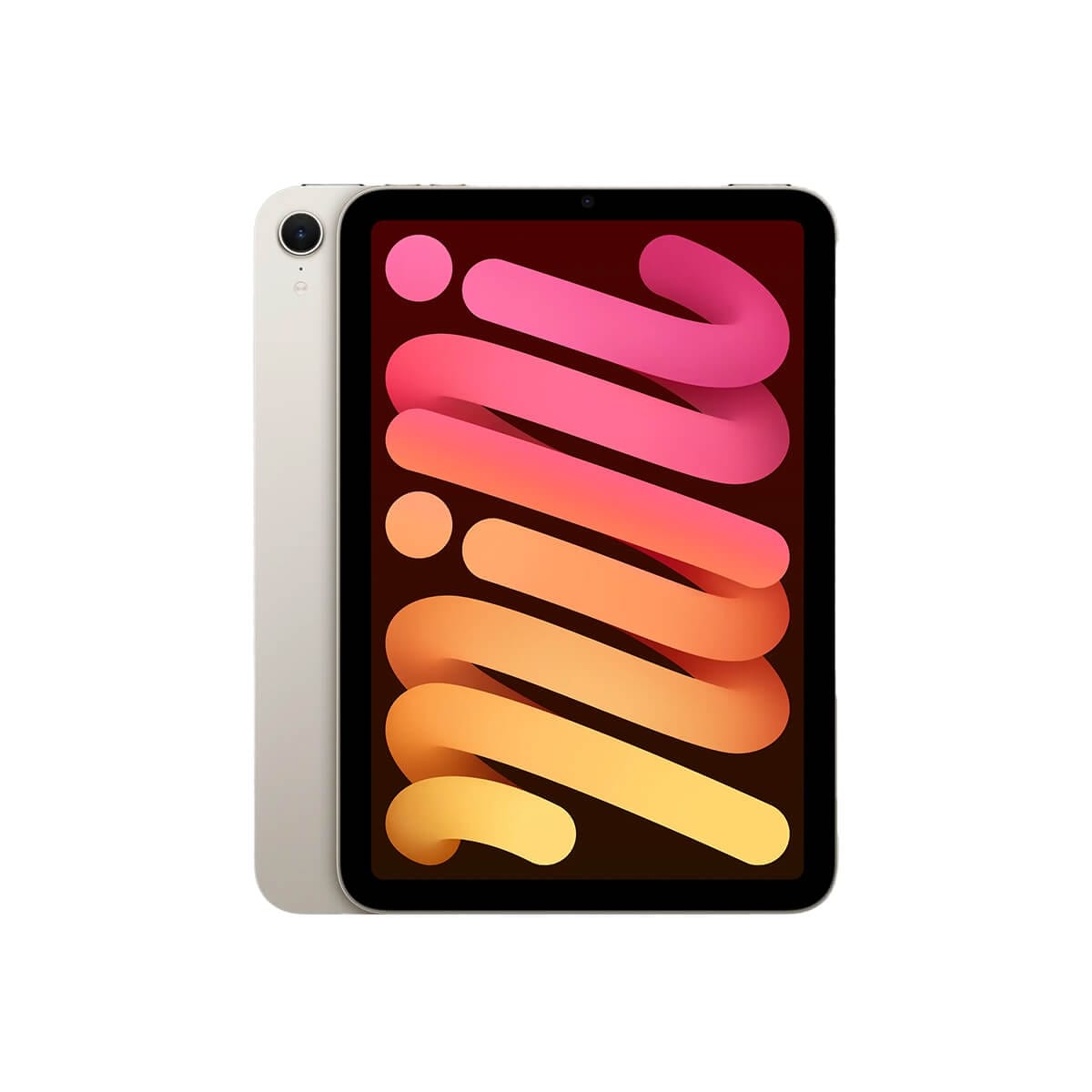 Apple iPad mini A17 Pro 256GB 白色正反面外觀圖