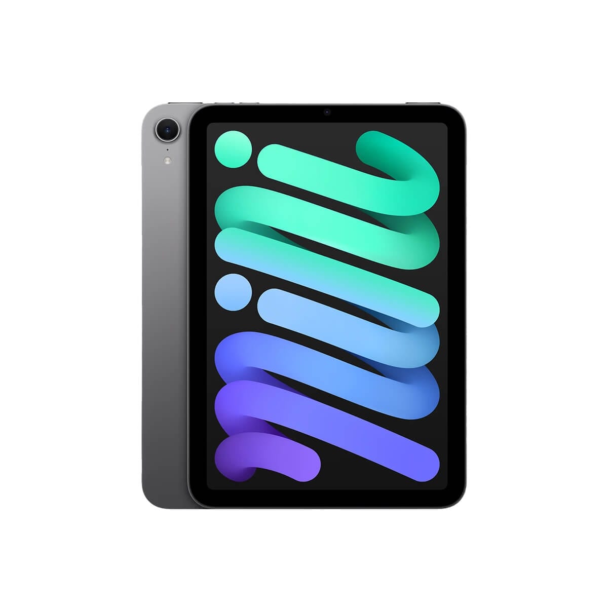 Apple iPad mini A17 Pro 256GB 5G 灰色正反面外觀圖