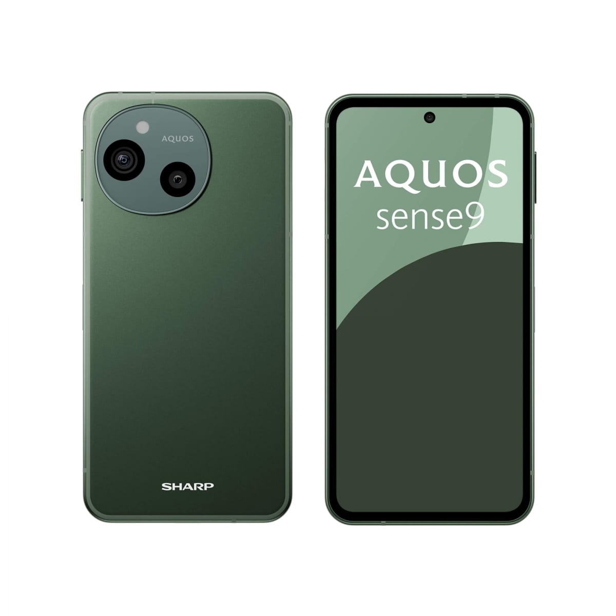 sharp-aquos sense9-green