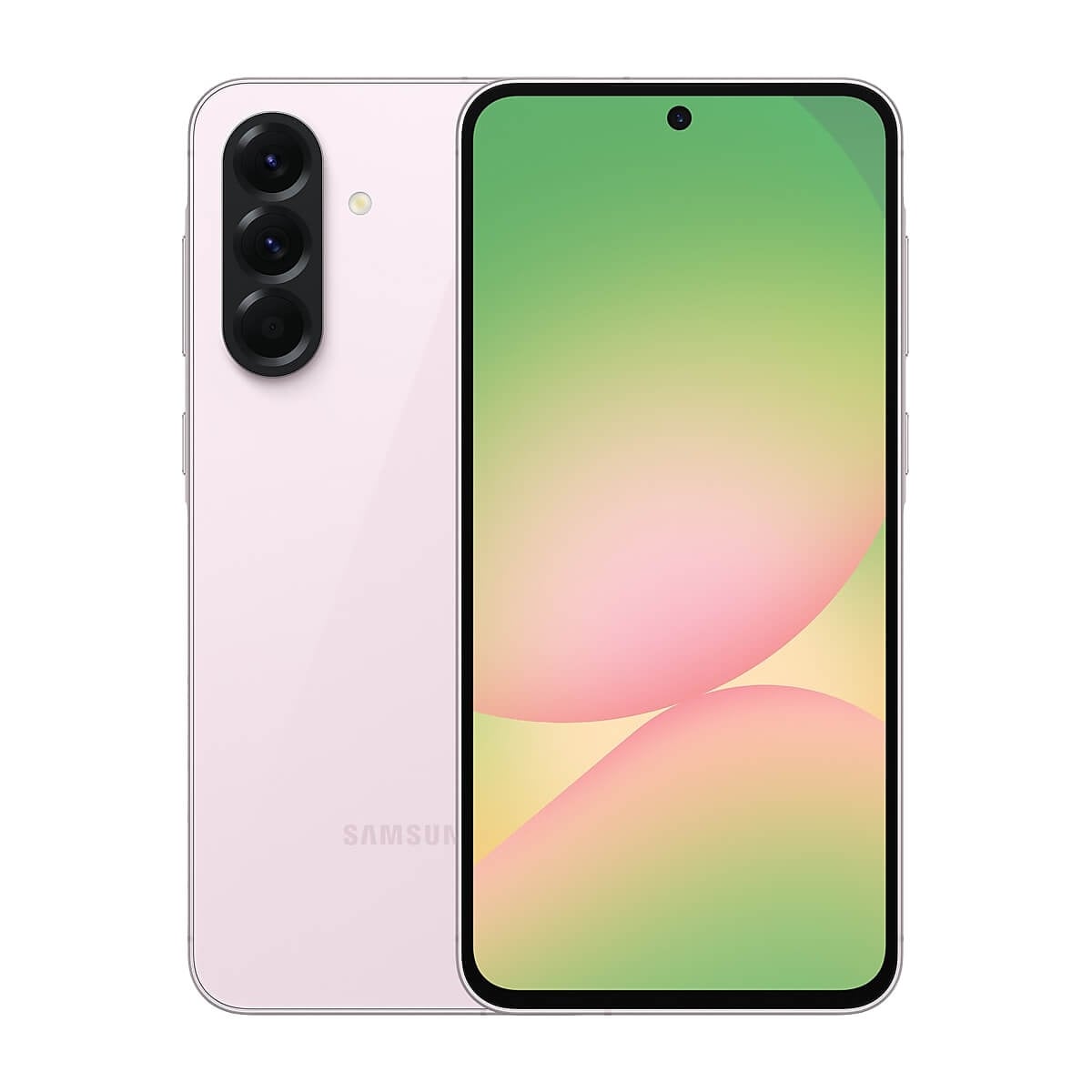 SAMSUNG A56 (12G/256G) 粉色正反面外觀圖
