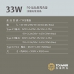 相簿_TOUGHER 33W PD氮化鎵GaN 雙Type-C孔快充頭_8