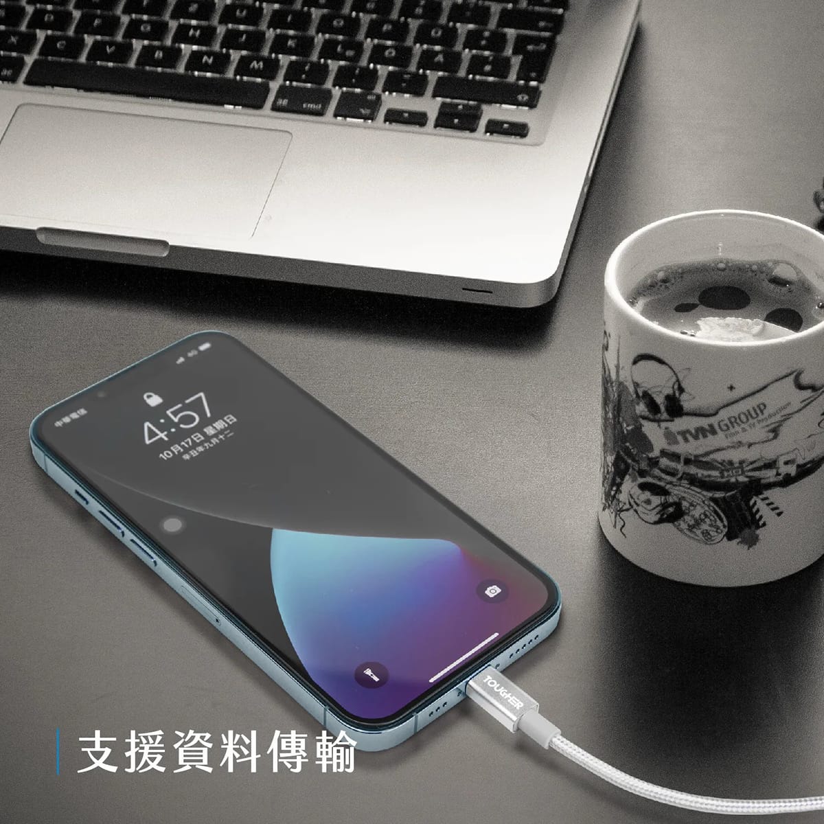 相簿_TOUGHER USB-A to Type-C金屬編織傳輸線_1.2m_1