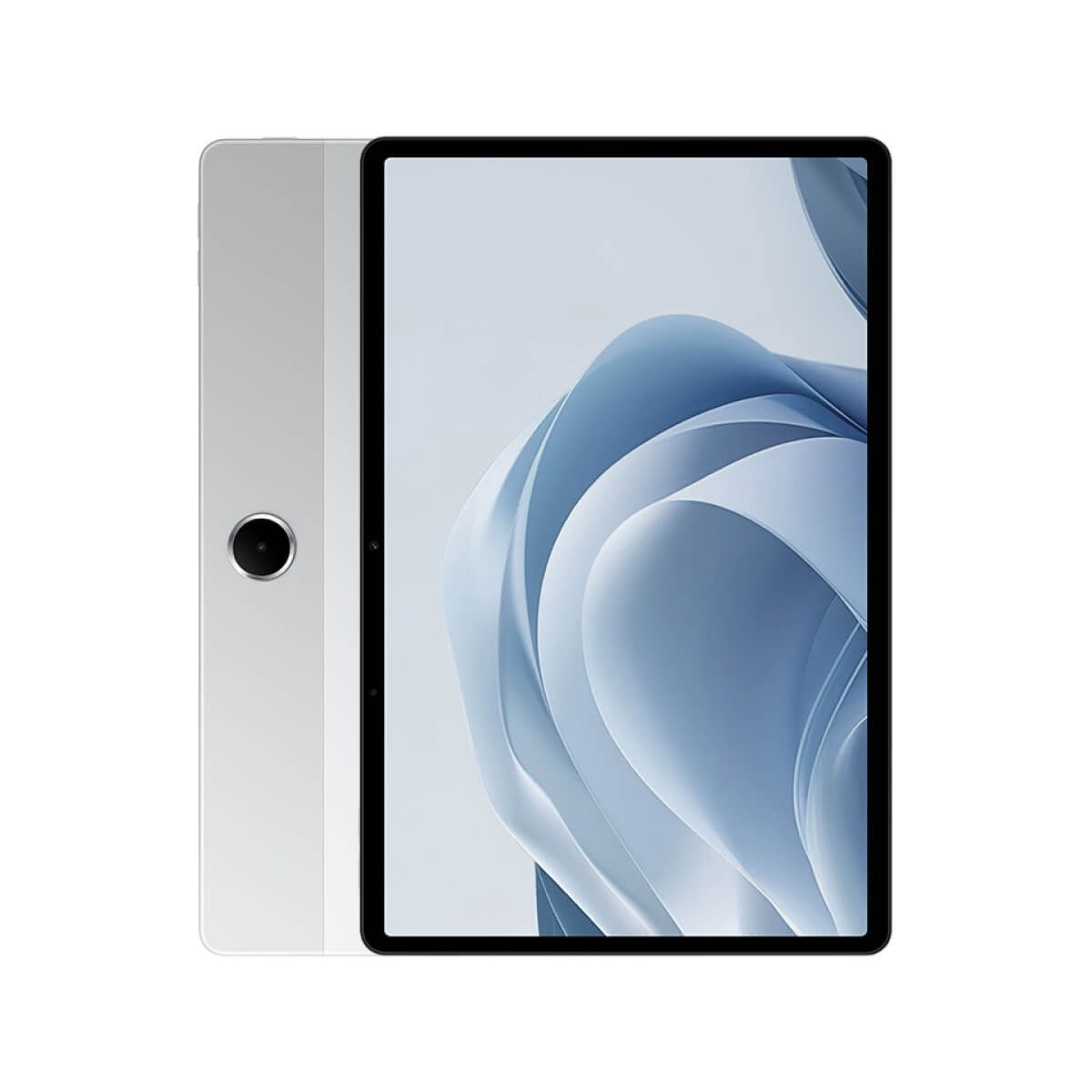 OPPO Pad SE 柔光版 (4G/128G) 銀色正反面外觀圖