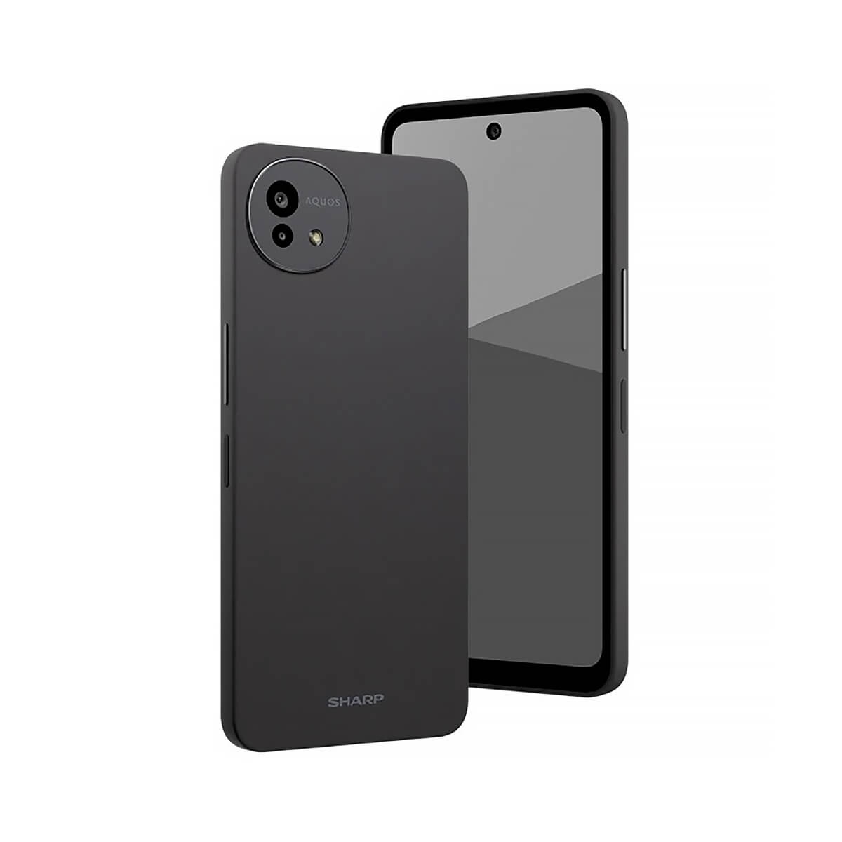 SHARP AQUOS wish5（8G/256G）黑色正反面外觀圖