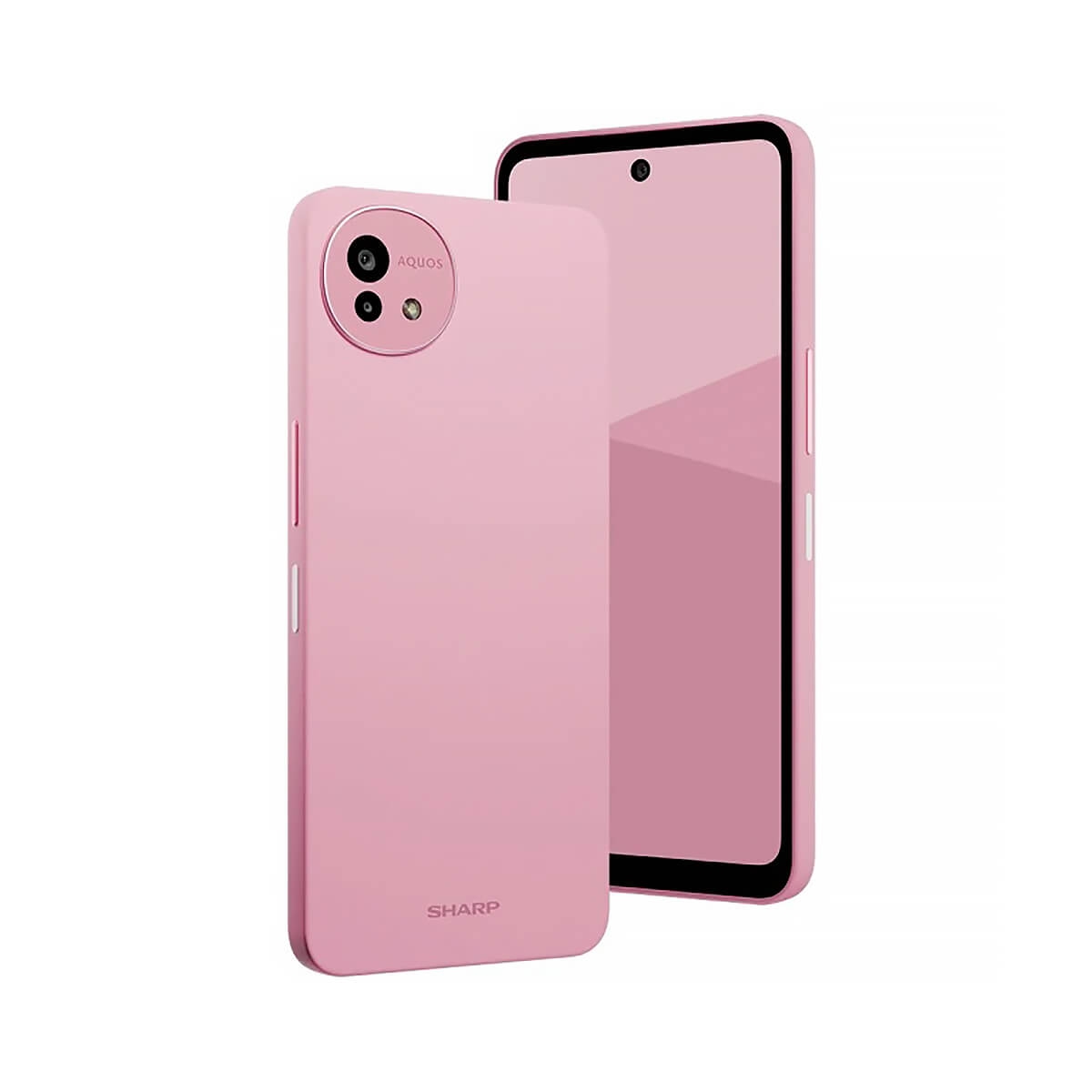 SHARP AQUOS wish5（6G/128G）粉色正反面外觀圖