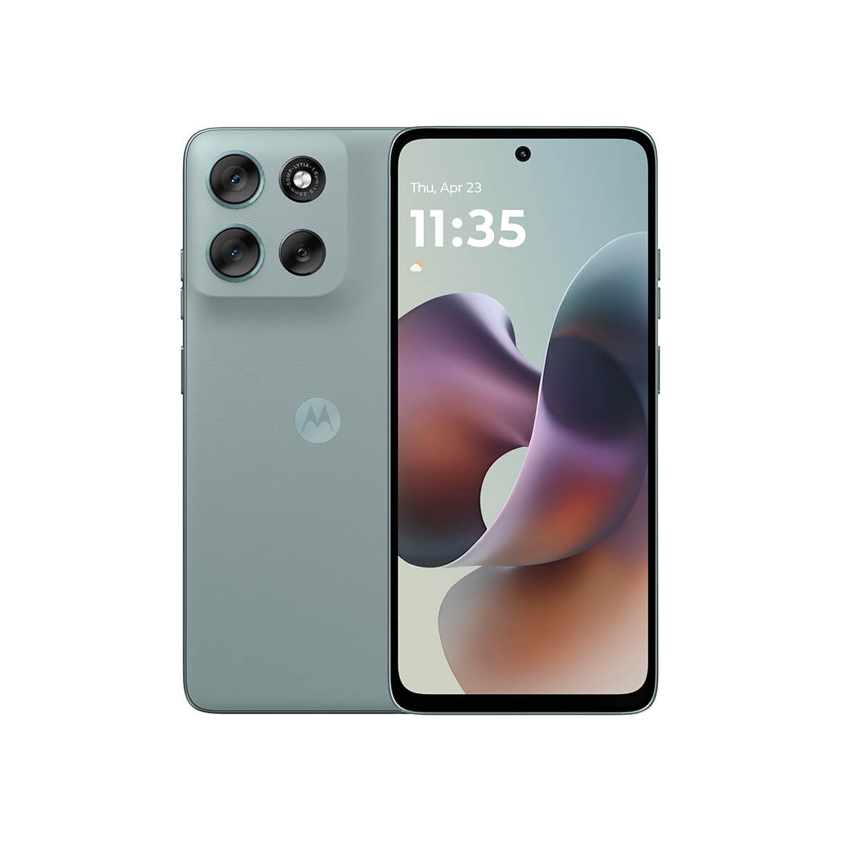 Motorola Moto g56（8G/128G）灰色正反面外觀圖