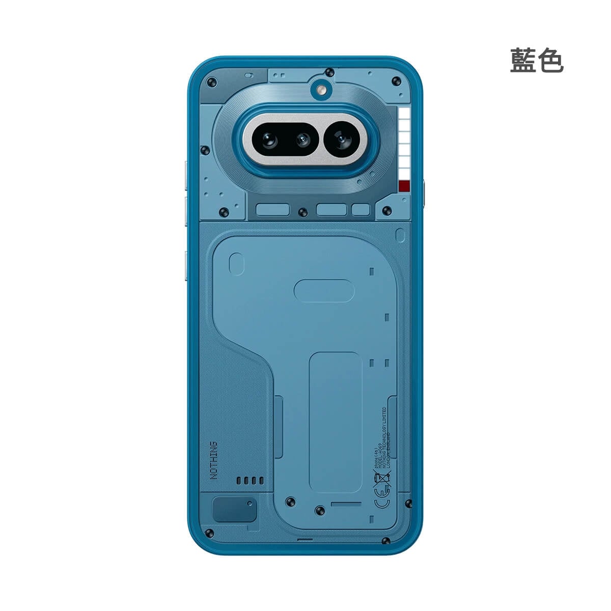 NOTHING Phone (4a) 256GB 藍色反面外觀圖