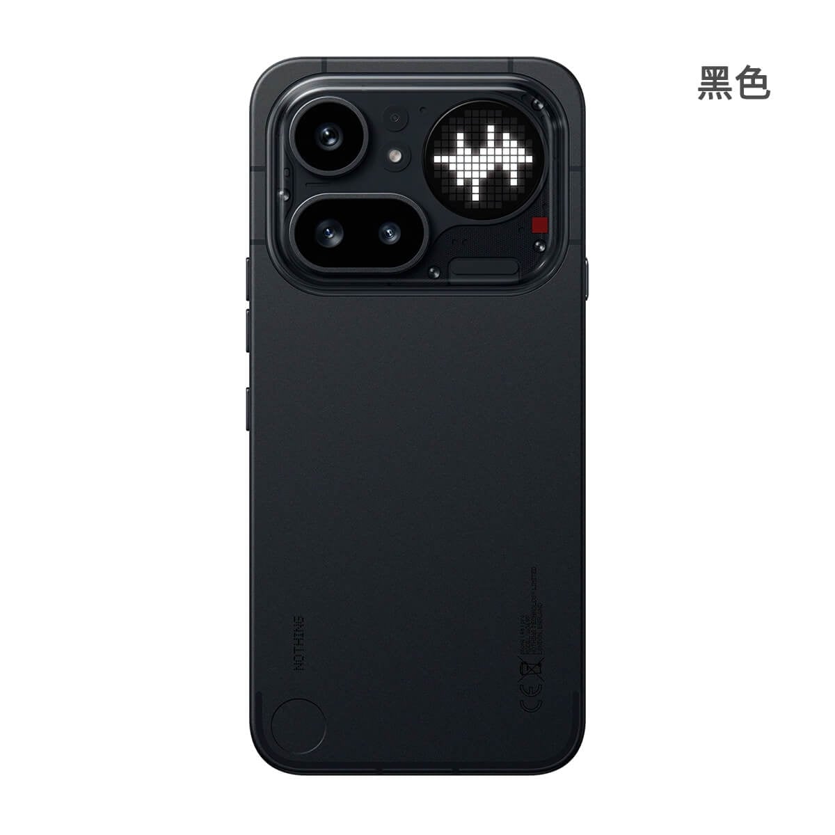 NOTHING Phone (4a) Pro 256GB 黑色反面外觀圖