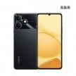 realme Note80 (4G/128G) 手機展示圖，風暴黑色正反面外觀圖