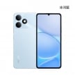 realme Note80 (4G/128G) 手機展示圖，冰河藍色正反面外觀圖