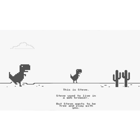 【科技新知】iOS 14新功能：「離線小恐龍遊戲」也能在手機桌面玩