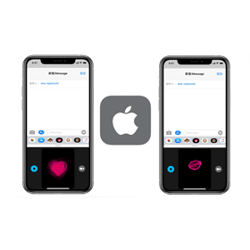 【手機專知】iPhone如何傳送心跳/心碎/唇印/火球/圓圈訊息教學！