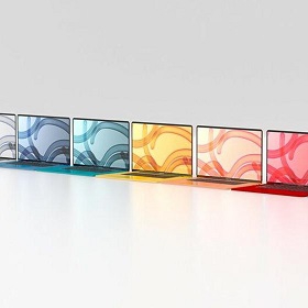 【快訊】最新 MacBook Air 一樣超繽紛！還將搭載M2晶片